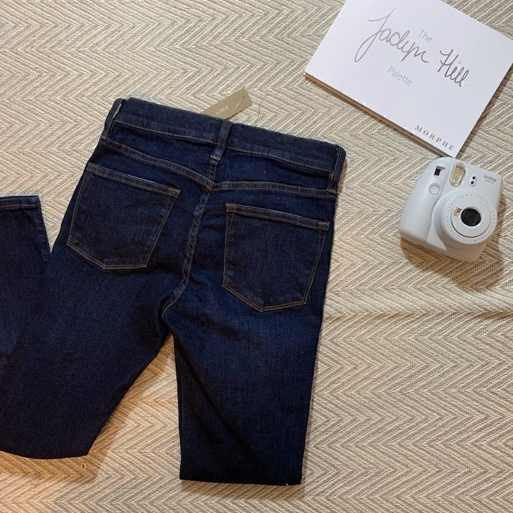 J Crew 9” High Rise Toothpick Jeans - Picture 4 of 4